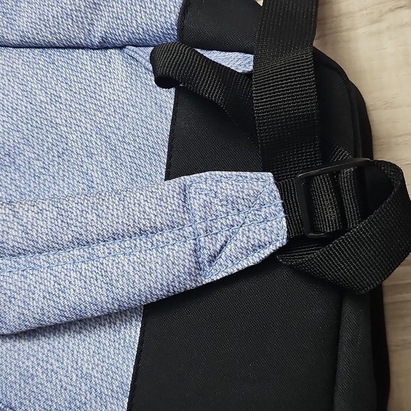 DISNEY Blue Backpack with Embrodered Mickey Character Patches - Picture 14 of 15